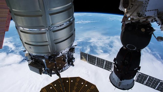 Planet Earth seen from the ISS. Beautiful Planet Earth observed from space. Nasa time lapse shooting earth from space. Elements of this video furnished by NASA.