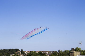 Red Arrows Fly Past Elgin