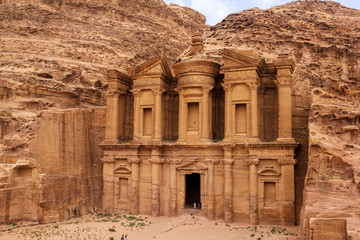 Ad Deir - the Monastery Temple of Petra, Jordan