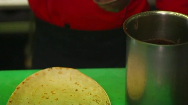 memela beans mexican food