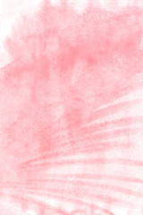 Red watercolor paint background.