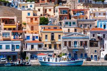 Greek seaside town