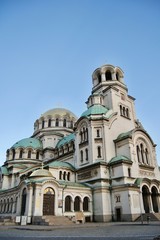 Fototapeta na wymiar St Alexander Nevsky Cathedral, Sofia