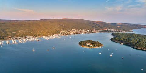 Town Punat, Island Krk, Croatia  Punat is a municipality in the Primorje-Gorski Kotar County in...