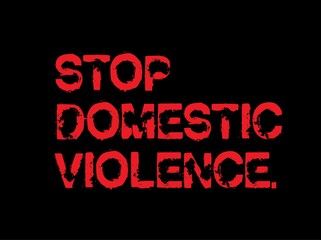 Stop Domestic Violence motivation quote