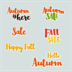 Autumn festival background vector illustration