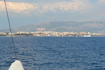 Kroatien Meer und Architektur