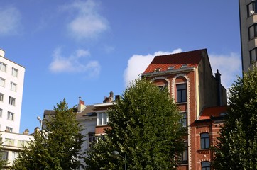 Bruxelles : Square Marguerite (Belgique)
