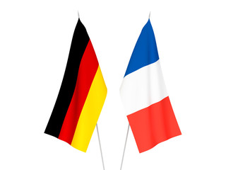 France and Germany flags