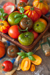 green and red