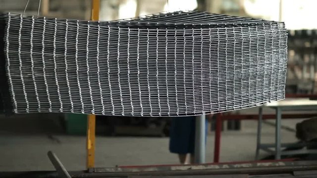 Stainless steel wire in factory