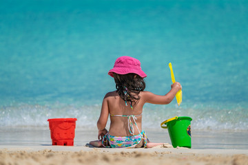 Playing on The Beach