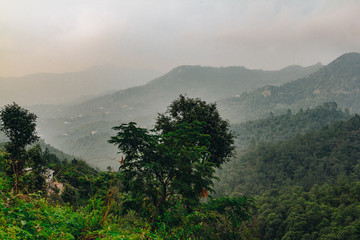View of the Mountains uttarakhand india