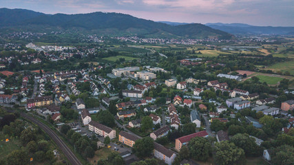 Fototapeta premium cityscape. Germany, the city of Offenburg
