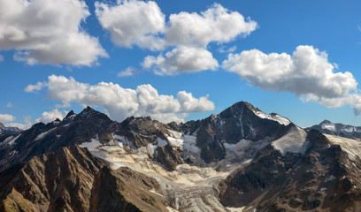 mountains, hiking, ski tourism, close to the sky, glacier