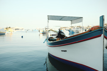 Fototapeta premium Boot im Wasser