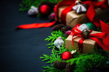 Christmas card concept