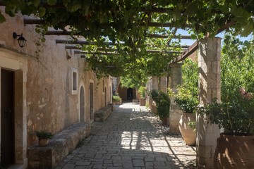 Obraz premium Kreta Grecja Klasztor Arkadi