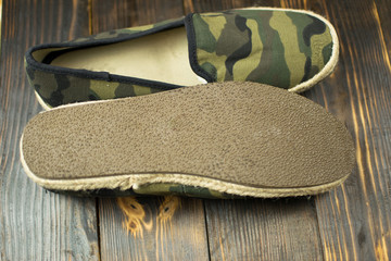 men's textile summer shoes, espadrilles