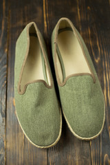 men's textile summer shoes, espadrilles