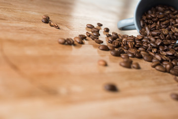 cup of coffee beans