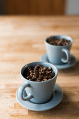 cup of coffee beans