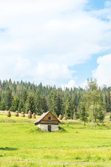 House in the mountains.