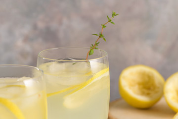Cold lemonade