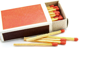 Match on white background