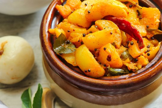 Homemade Gooseberry Pickle, selective focus