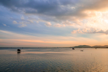 The sea