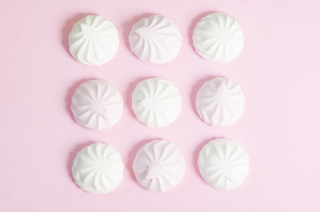 Marshmallow with dried fruits