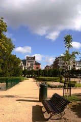 Bruxelles : Square Ambiorix (Belgique)
