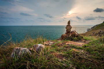 Stacked stone