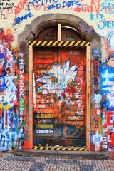 Fototapeta premium Lennon Wall