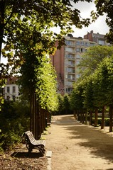 Obraz premium Bruxelles : Square Ambiorix (Belgique) 