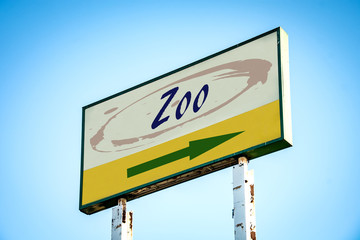 Schild 301 - Zoo