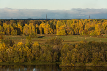 Autumn riverside