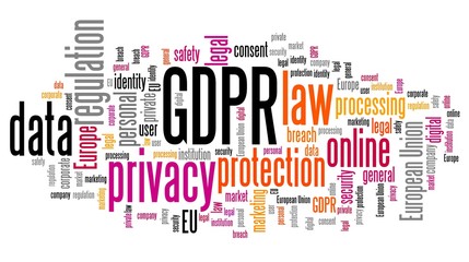 Obraz premium GDPR concept