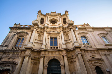 Palazzo Ducezio in Noto, Italy