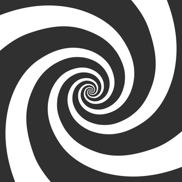 Hypnotic spiral background.