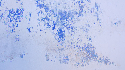 white and blue messy wall background texture