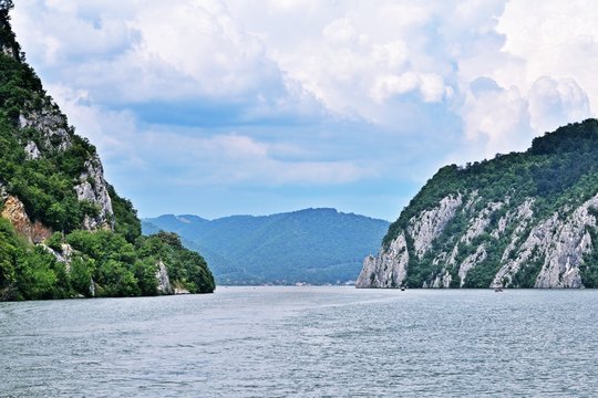 Eisernes Tor an der Donau