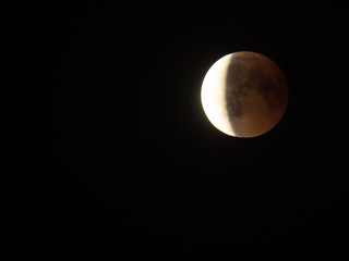 Fototapeta premium Mondfinsternis, 27. Juli 2018