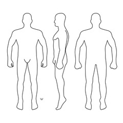 Fashion man figure