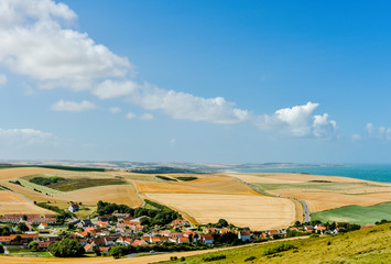 Fototapeta premium splendide côte d'opale en été