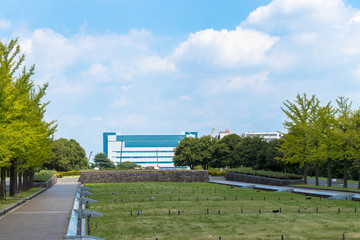 Showa Memorial Park in Tachikawa-city, Tokyo, Japan