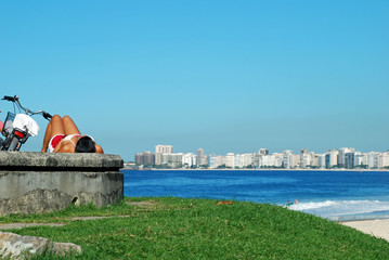 Copacabana Beach, Rio de Janeiro City