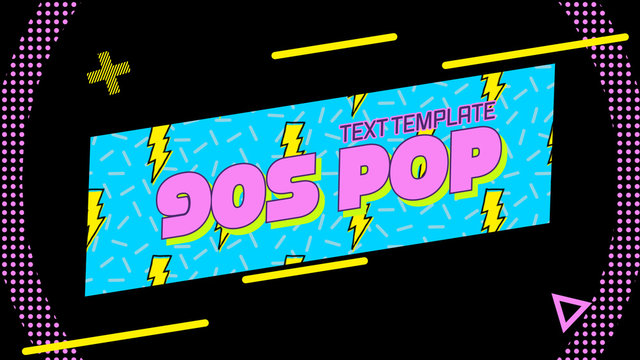 90's Pop Art Titles