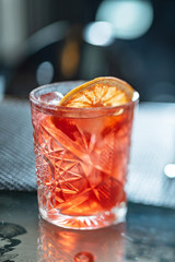 cocktail in the bar
